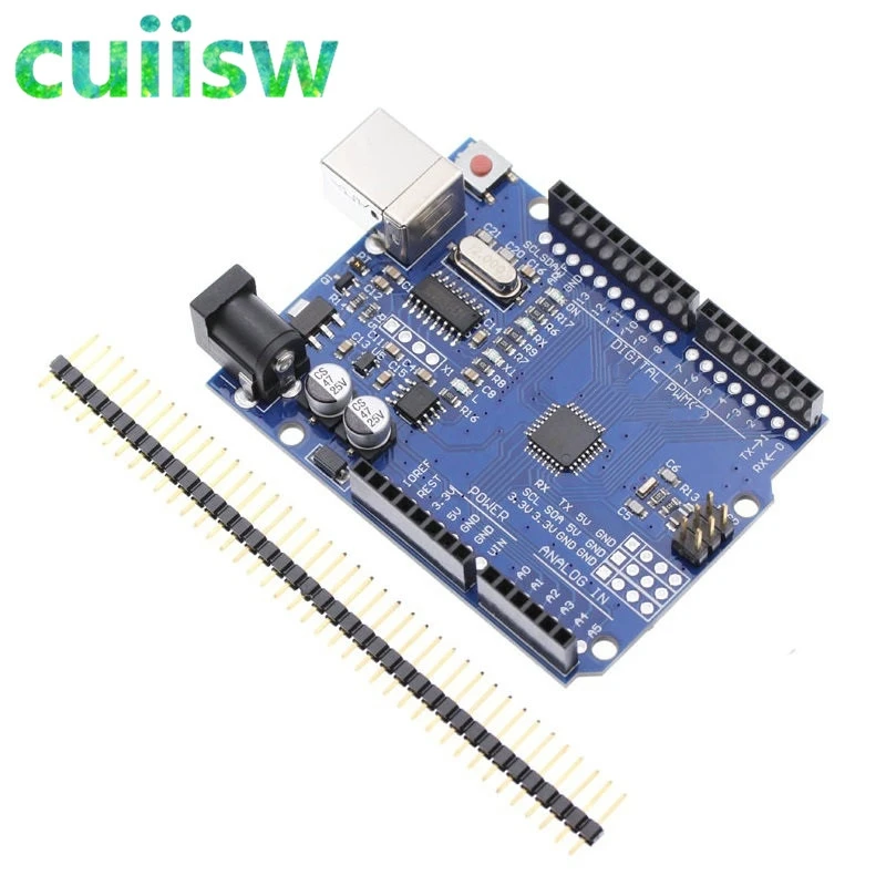 Cuiisw 1PCS UNO R3 UNO board UNO R3 CH340G MEGA328P Chip 16Mhz For Arduino UNO R3 Development board USB CABLE - Image 2
