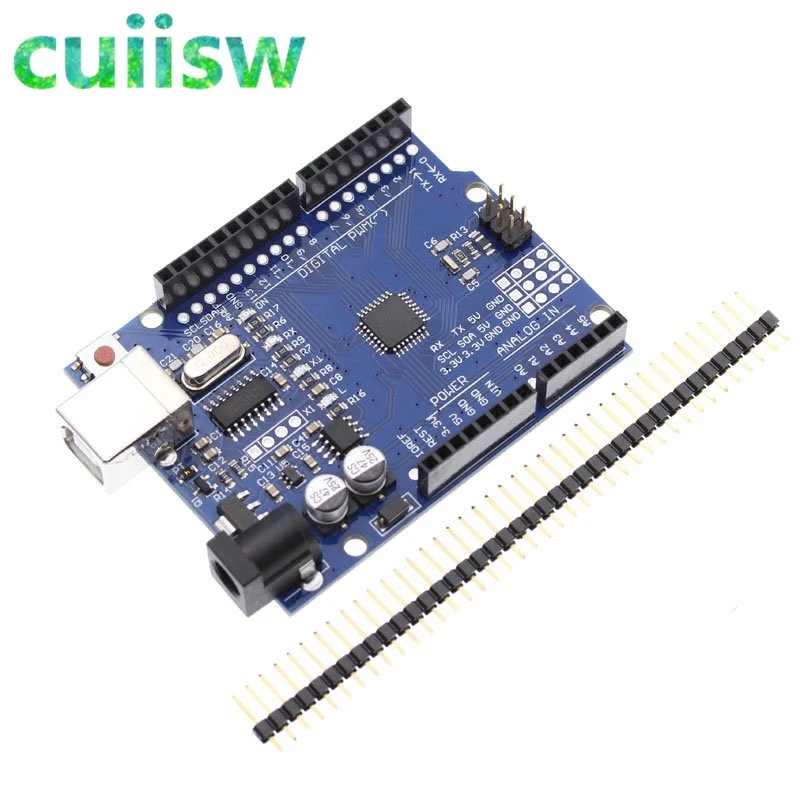 Cuiisw 1PCS UNO R3 UNO board UNO R3 CH340G MEGA328P Chip 16Mhz For Arduino UNO R3 Development board USB CABLE - Image 3